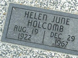 Helen June Holcomb