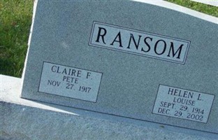 Helen Louise Ransom Helen Louise Ransom