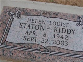 Helen Louise Staton Kiddy Helen Louise Staton Kiddy