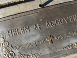 Helen M McGovern Helen M McGovern