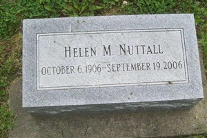 Helen M Nuttall Helen M Nuttall