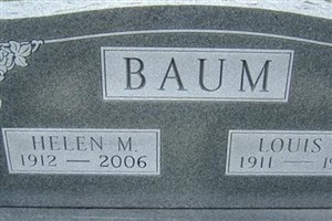 Helen M. Roth Baum Helen M. Roth Baum