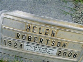 Helen Marcella Boone Robertson Helen Marcella Boone Robertson