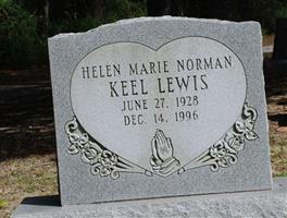 Helen Marie Norman Keel Lewis