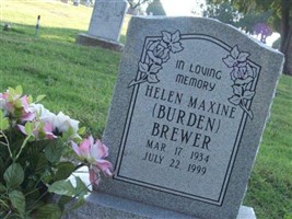 Helen Maxine Burden Brewer Helen Maxine Burden Brewer