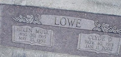 Helen Muir Lowe