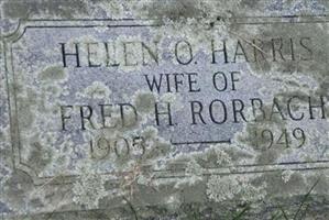 Helen O Harris Rorbach