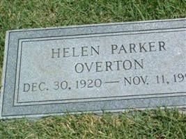 Helen Parker Overton Helen Parker Overton