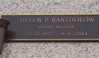 Helen Pauline Clary Bartholow