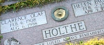 Helen Pauline Holthe Helen Pauline Holthe