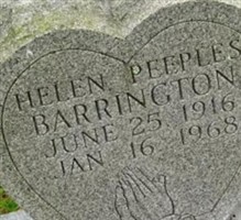 Helen Peeples Barrington