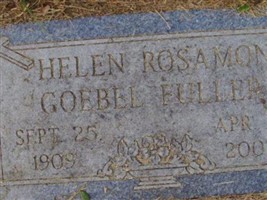 Helen Rosamond Goebel Fuller