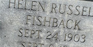 Helen Russell Fishback Helen Russell Fishback