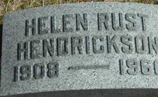 Helen Rust Hendrickson Helen Rust Hendrickson
