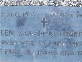 Helen Sarah Rutheford