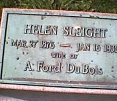 Helen Sleight Du Bois