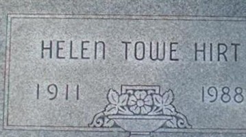 Helen Towe Hirt Helen Towe Hirt