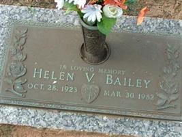 Helen V Bailey