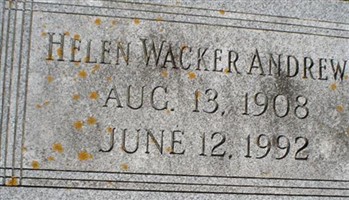 Helen Wacker Andrews