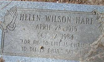 Helen Wilson Hare