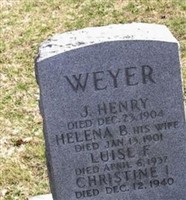 Helena B Weyer Helena B Weyer