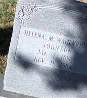 Helena M. Wainwright Johnson Helena M. Wainwright Johnson