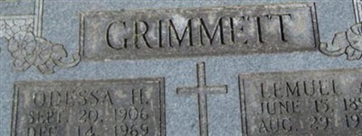 Helena Odessa Brown Grimmett