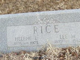 Helene L Rice Helene L Rice