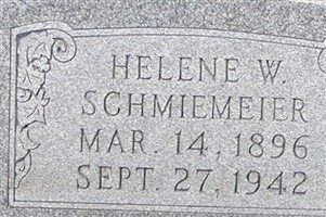 Helene W Schmiemeier Helene W Schmiemeier