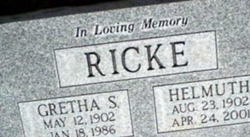 Helmuth Ricke Helmuth Ricke