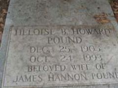 Heloise B Howard Pound