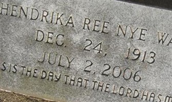 Hendrika Ree Nye Wade