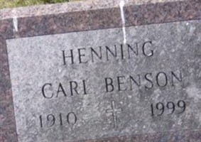 Henning Carl Benson Henning Carl Benson