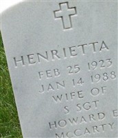 Henrietta A Mccarty Henrietta A Mccarty