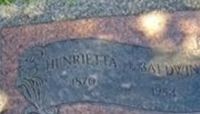 Henrietta Baldwin