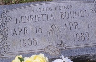 Henrietta Bounds Henrietta Bounds
