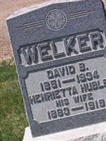 Henrietta Dora Hubler Welker Henrietta Dora Hubler Welker