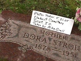 Henrietta "Dora" Dorethea Grell Stroh Henrietta "Dora" Dorethea Grell Stroh