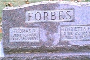 Henrietta H Forbes