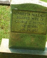 Henrietta Holladay Peyton Henrietta Holladay Peyton