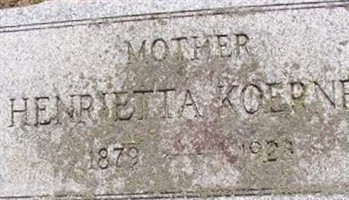Henrietta Koerner Henrietta Koerner