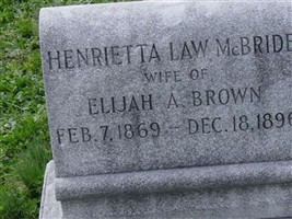 Henrietta Law McBride Brown Henrietta Law McBride Brown