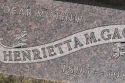 Henrietta M Gage Henrietta M Gage
