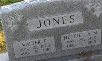 Henrietta M. Jones Henrietta M. Jones
