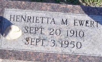 Henrietta M. Schroeder Ewert