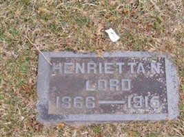 Henrietta N Lord