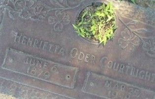 Henrietta Oder Courtright