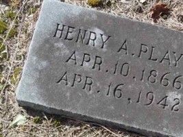 Henry A. Player Henry A. Player
