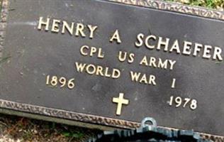 Henry A Schaefer