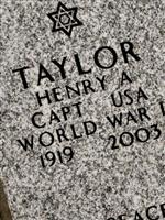 Henry A Taylor